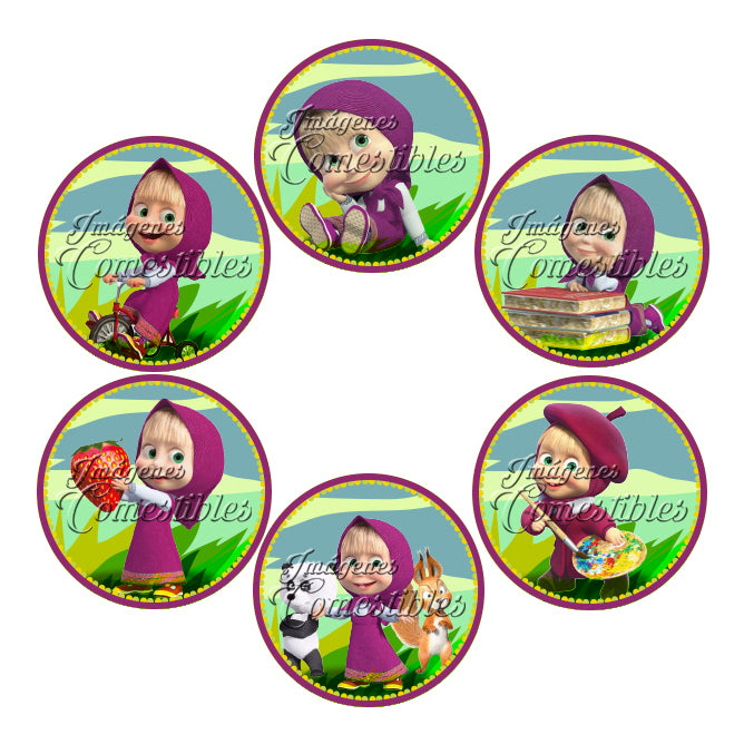 Obleitas comestibles - Masha