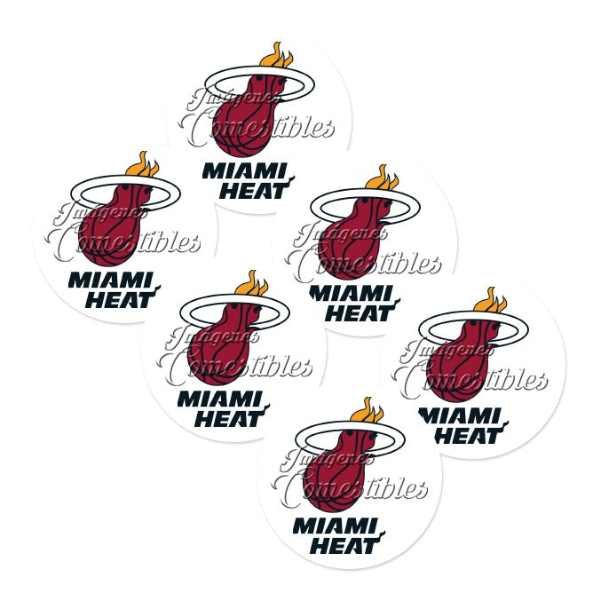 Obleitas comestibles - Miami Heat