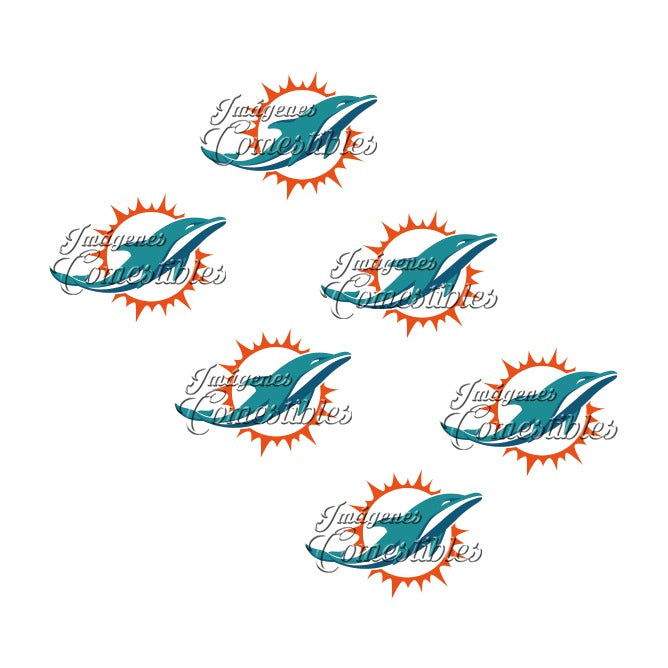 Obleitas comestibles - Miami Dolphins