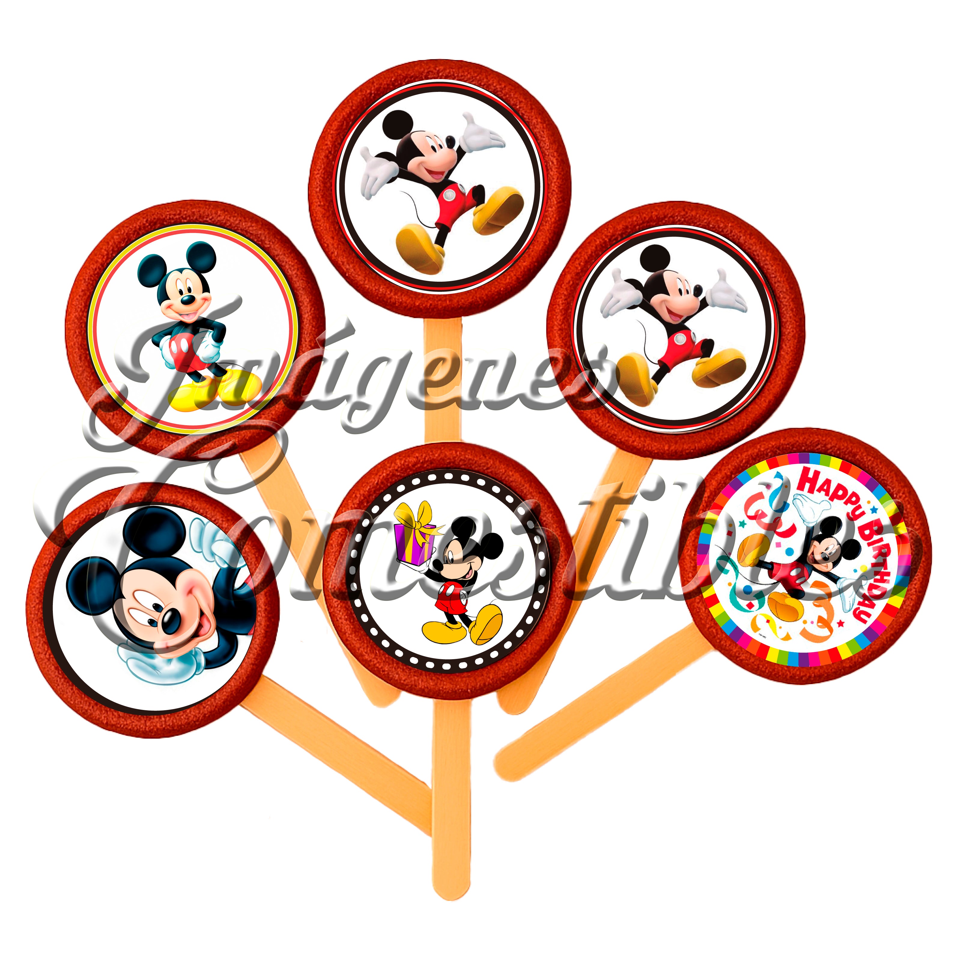 Paletas de chamoy – Mickey