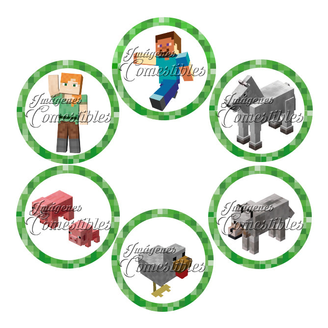 Obleitas comestibles - Minecraft