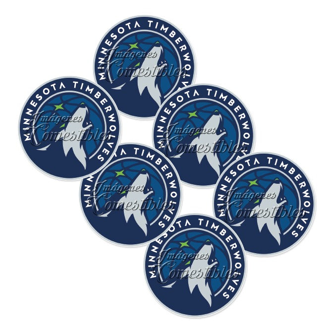 Obleitas comestibles - Minnesota Timberwolves