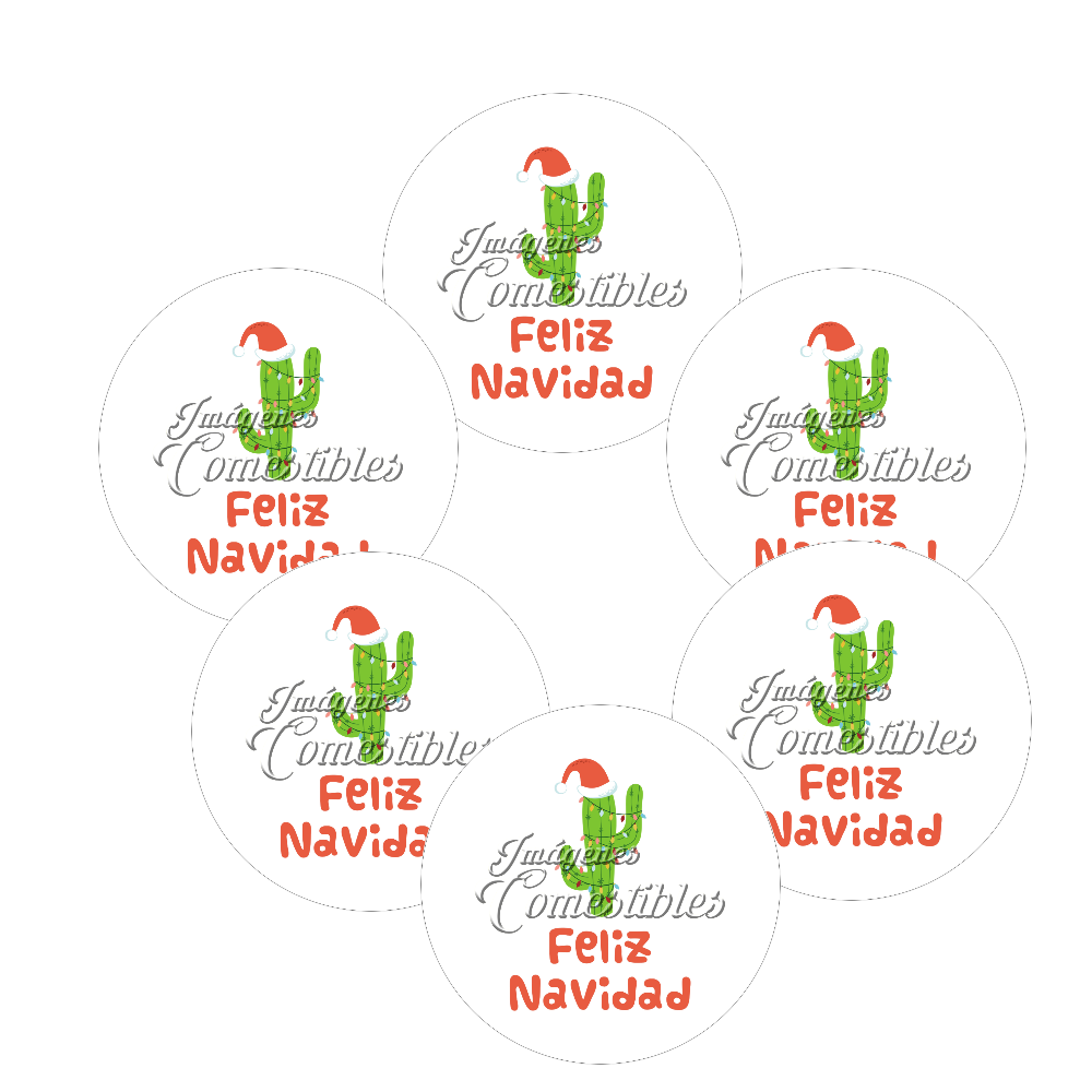 Obleitas comestibles - Navidad-C