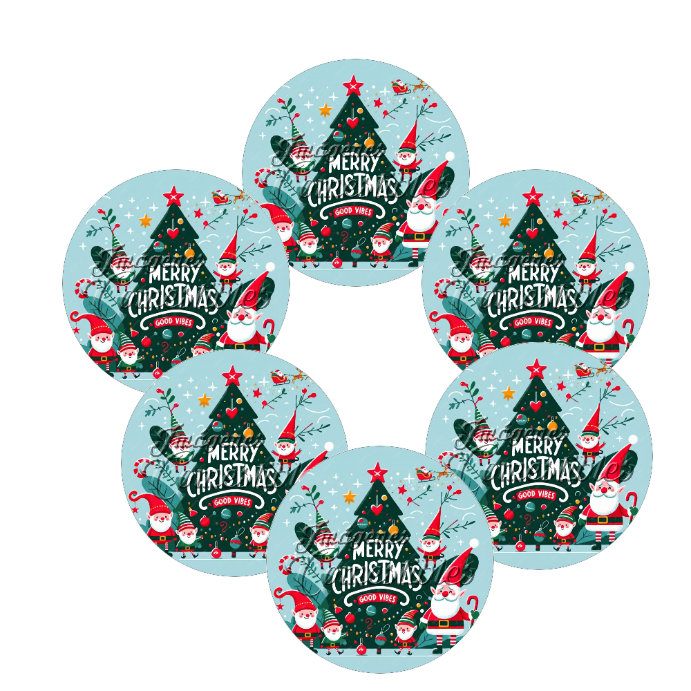 Obleitas comestibles - Navidad-M