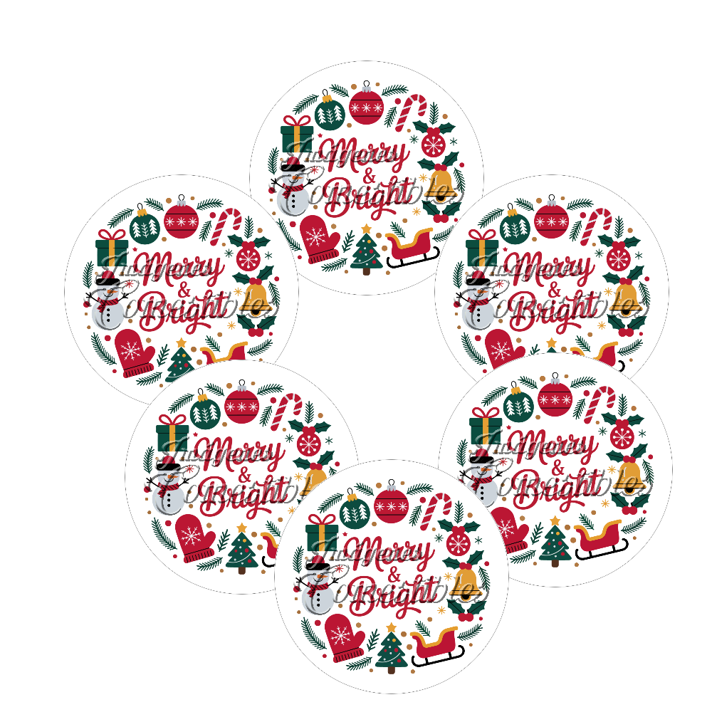 Obleitas comestibles - Navidad-R