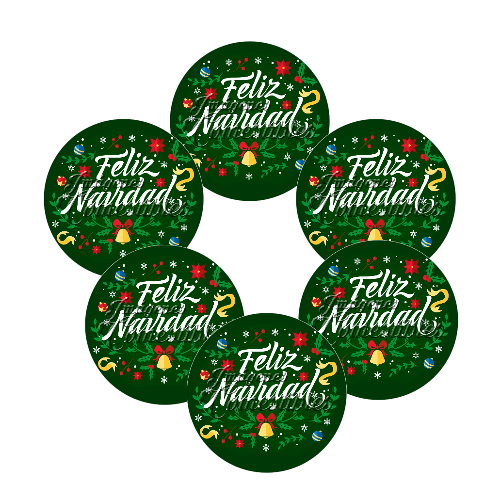 Obleitas comestibles - Navidad-W