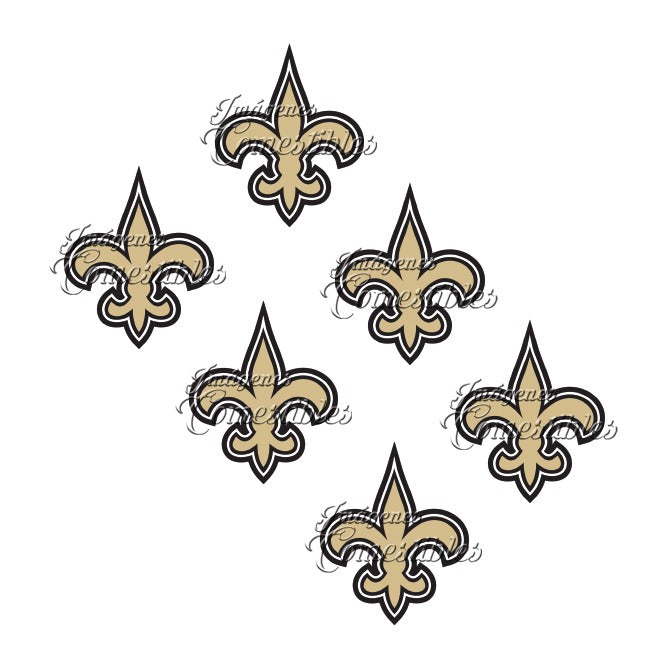 Obleitas comestibles - New Orleans Saints
