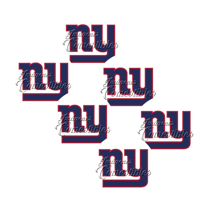 Obleitas comestibles - New York Giants