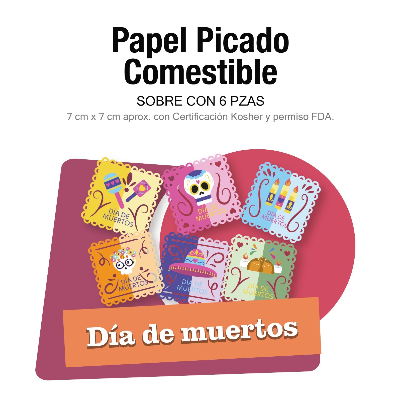 Papel picado - Día de muertos