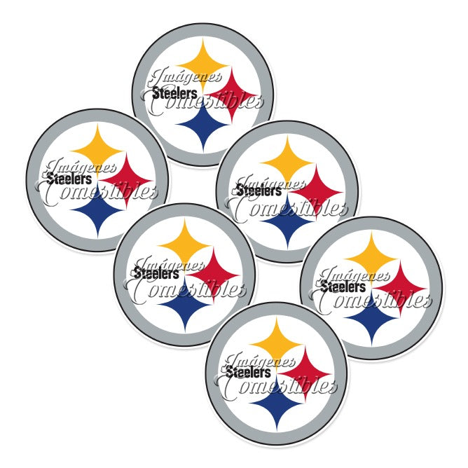 Obleitas comestibles - Pittsburgh Steelers