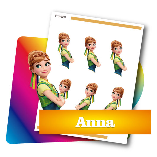 Planilla PDF silueta Anna