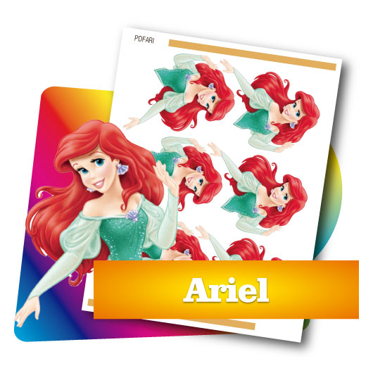 Planilla PDF silueta Ariel