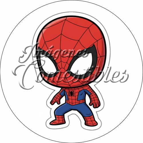 Oblea comestible Spider man-A