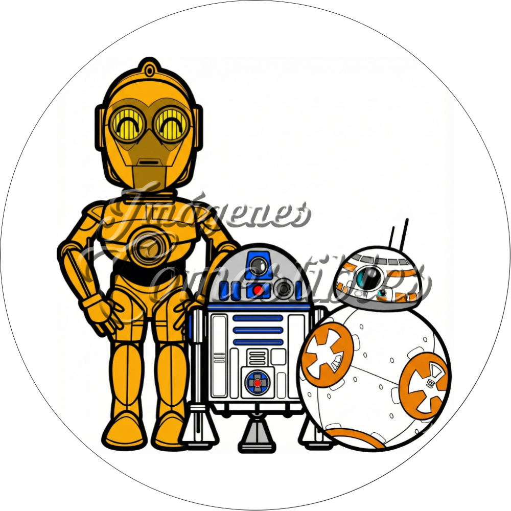 Oblea comestible - Star Wars-OB12