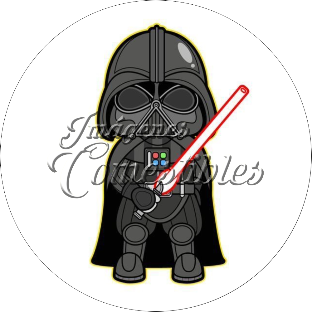 Oblea comestible - Star Wars-OB4