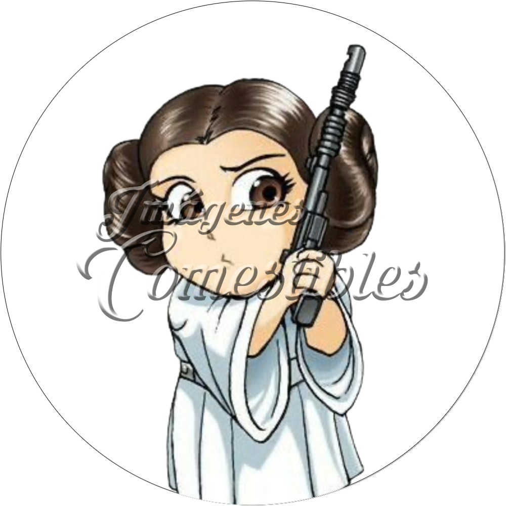 Oblea comestible - Star Wars-OB5