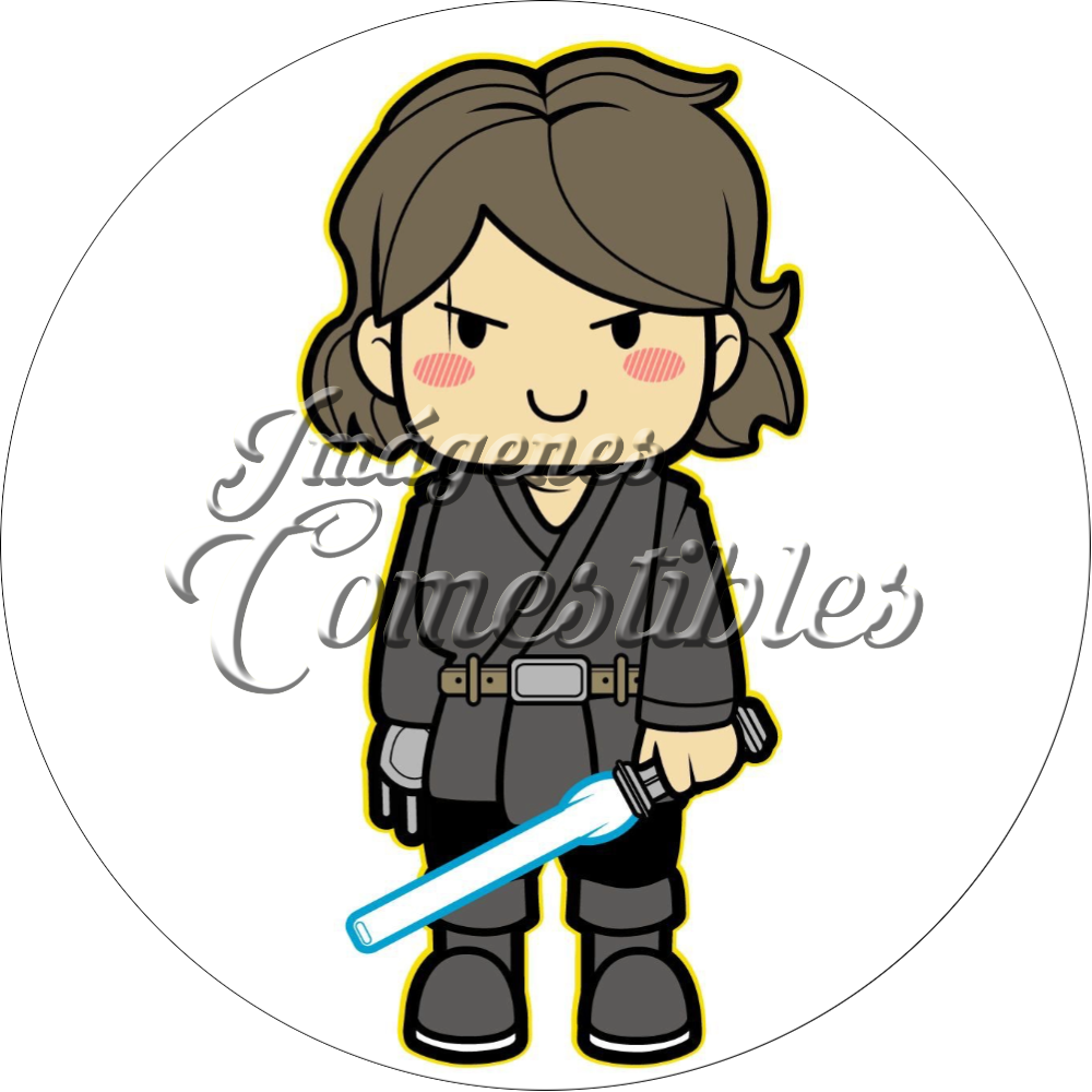 Oblea comestible - Star Wars-OB6
