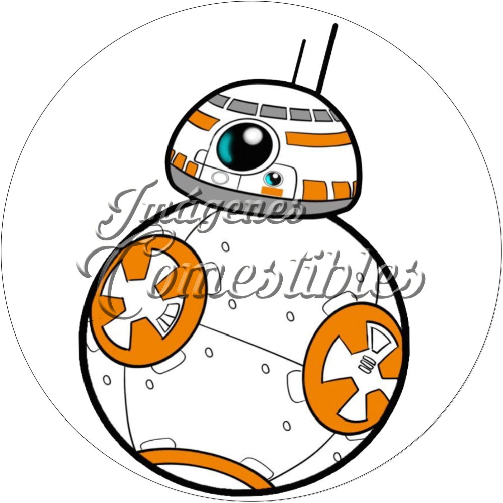 Oblea comestible - Star Wars-OB8