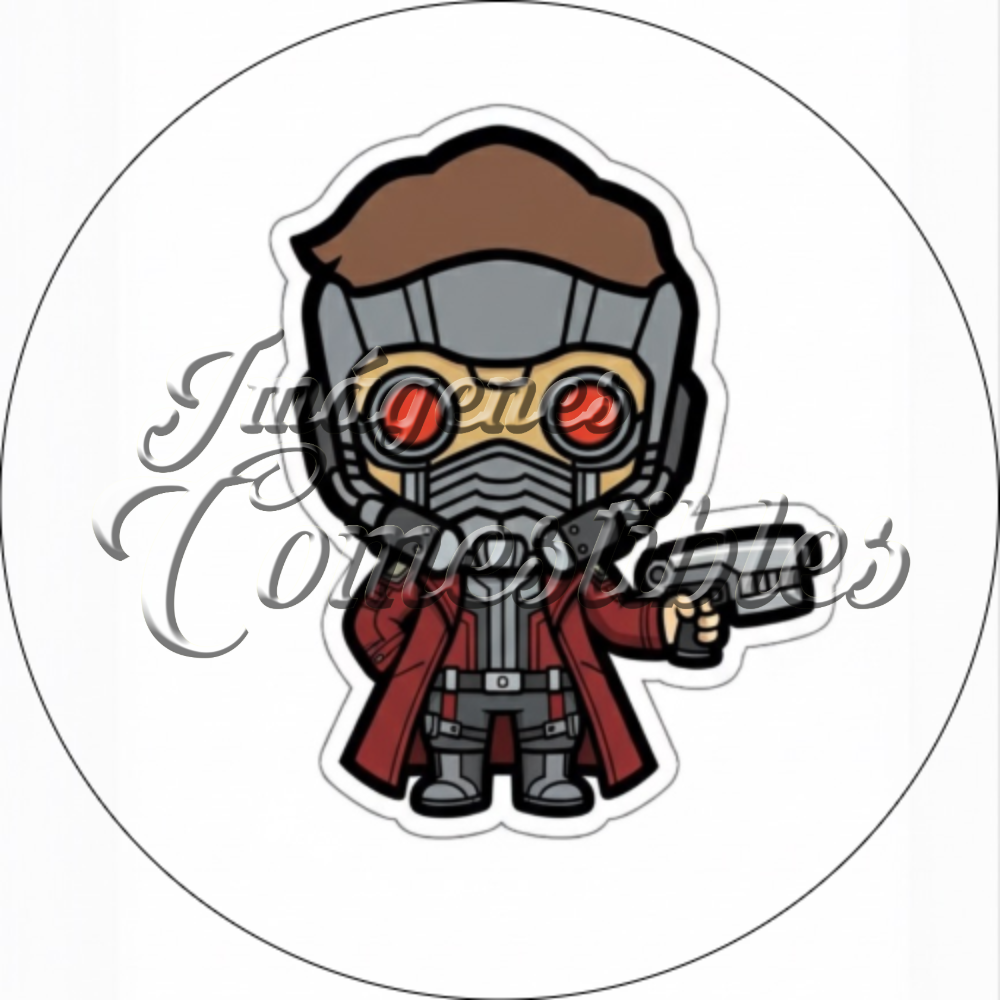 Oblea comestible Star Lord
