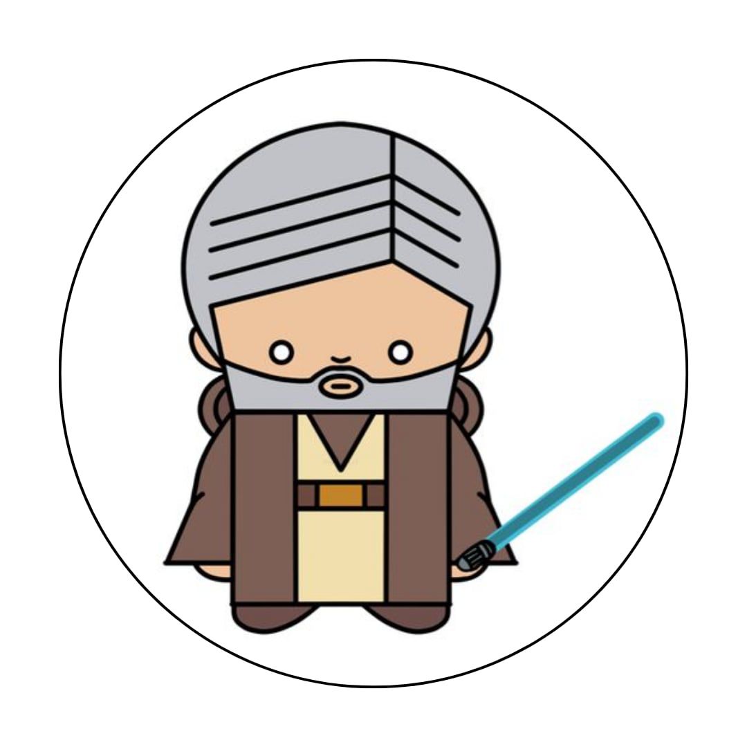 Oblea comestible Star Wars-E