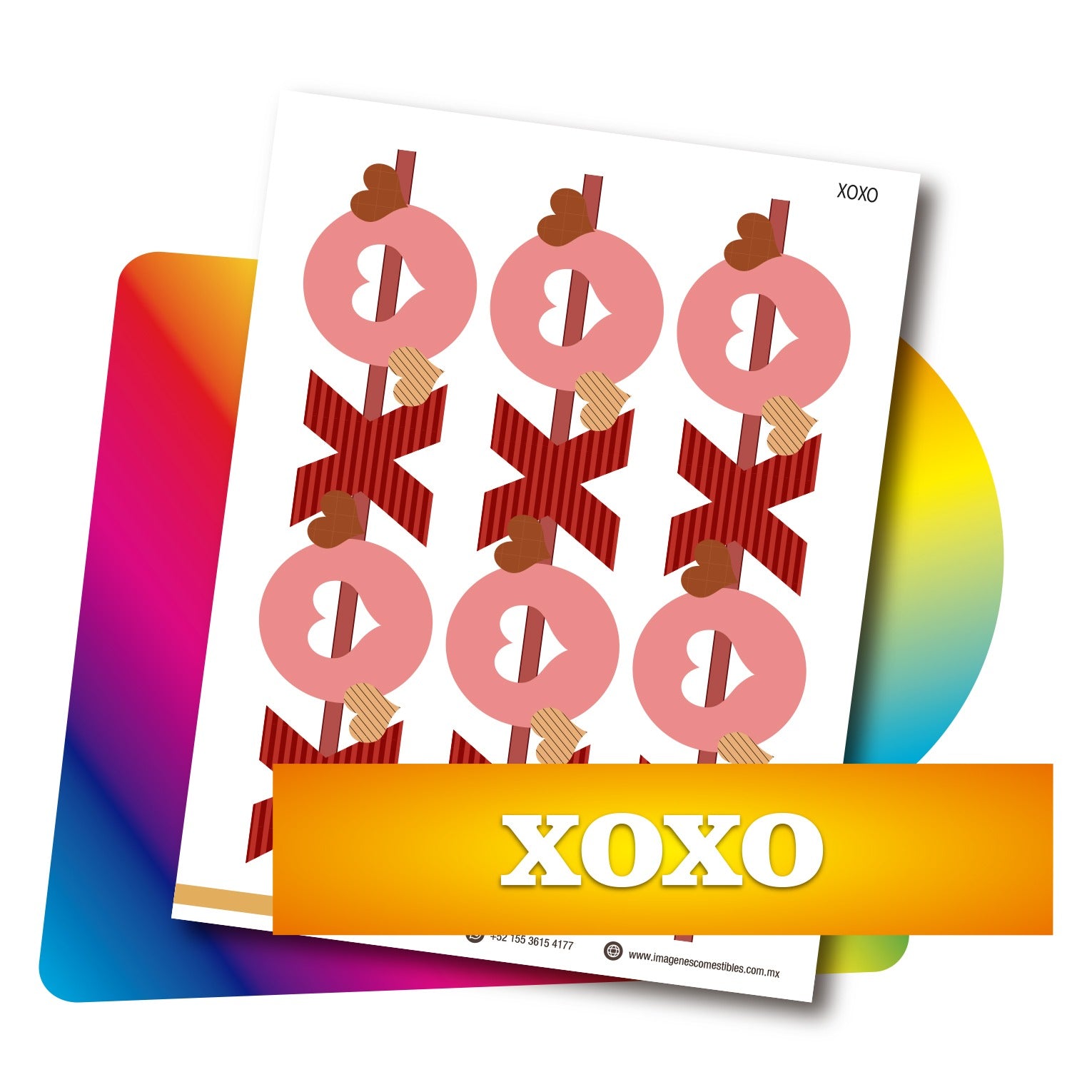 Cenefas PDF 3 de 6 cm. de alto. Xoxo