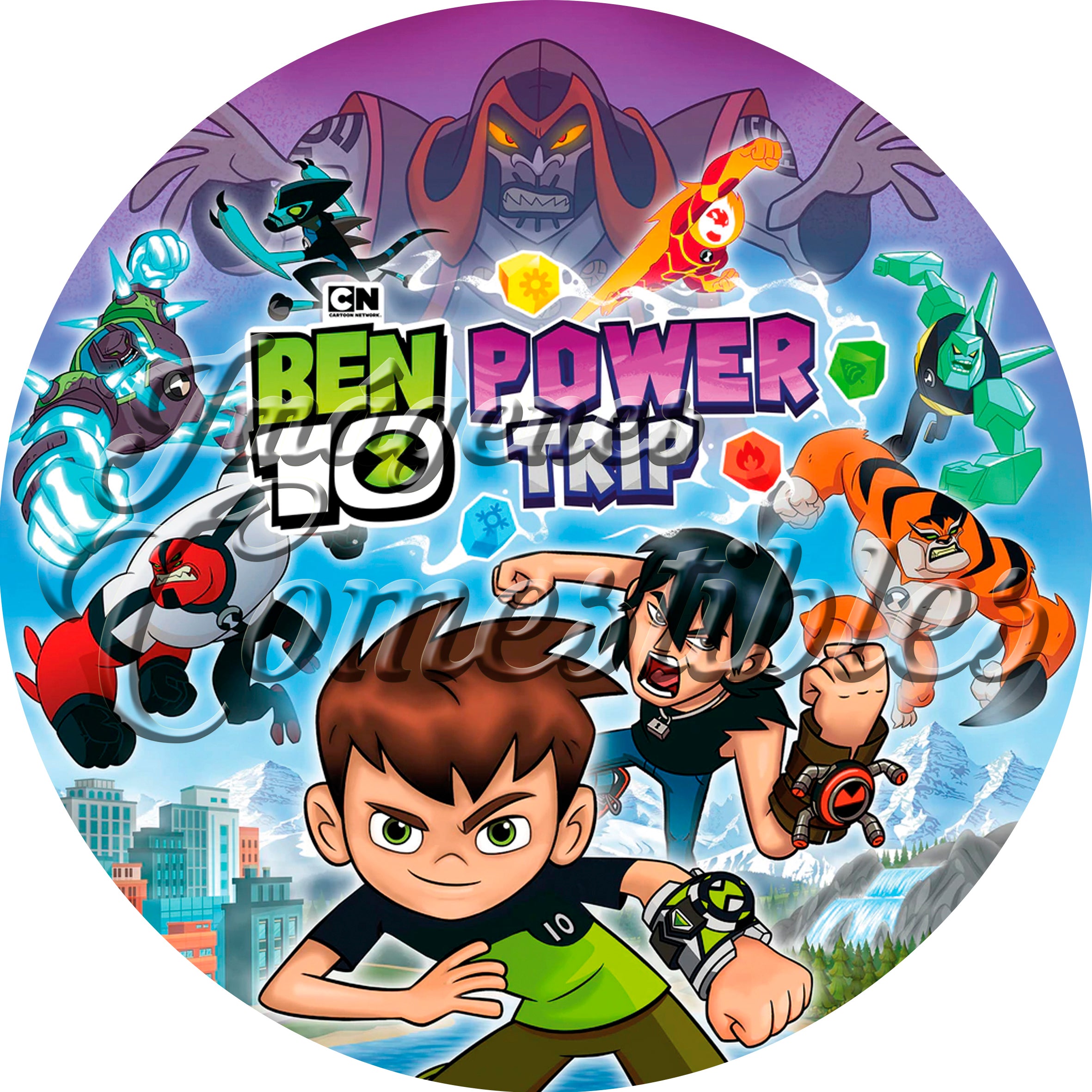 Oblea comestible - Ben 10