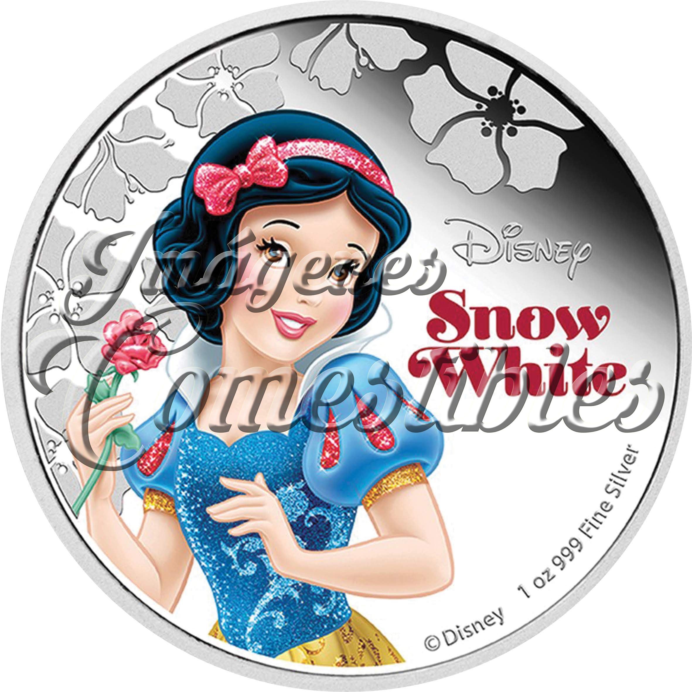 Oblea comestible - Blanca nieves