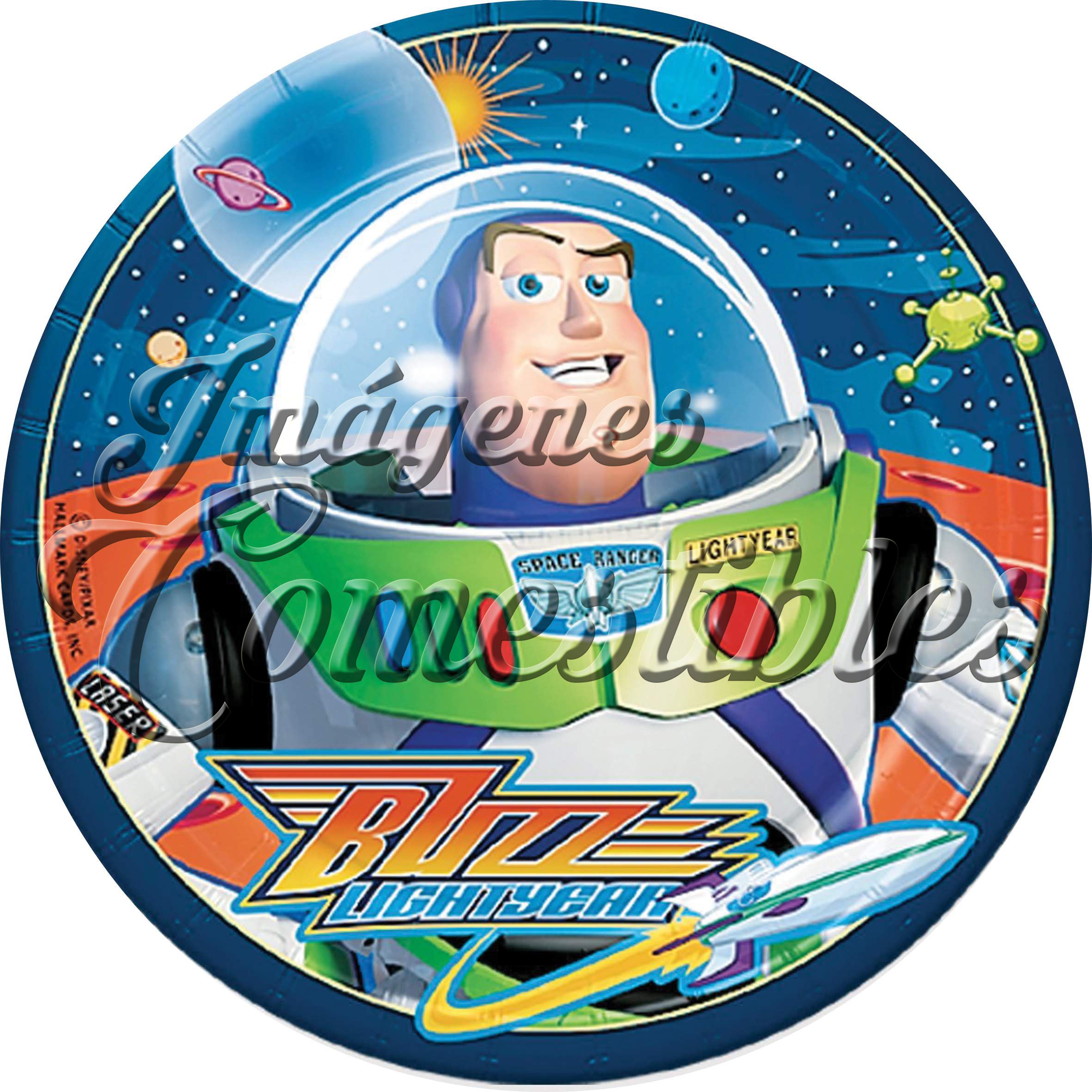 Oblea comestible - Buzz-1