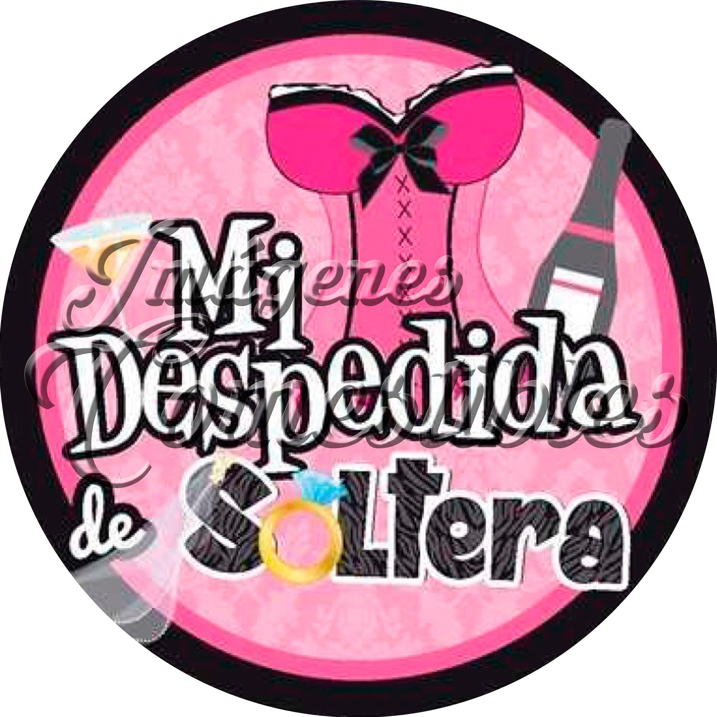 Oblea comestible - Despedida de soltera