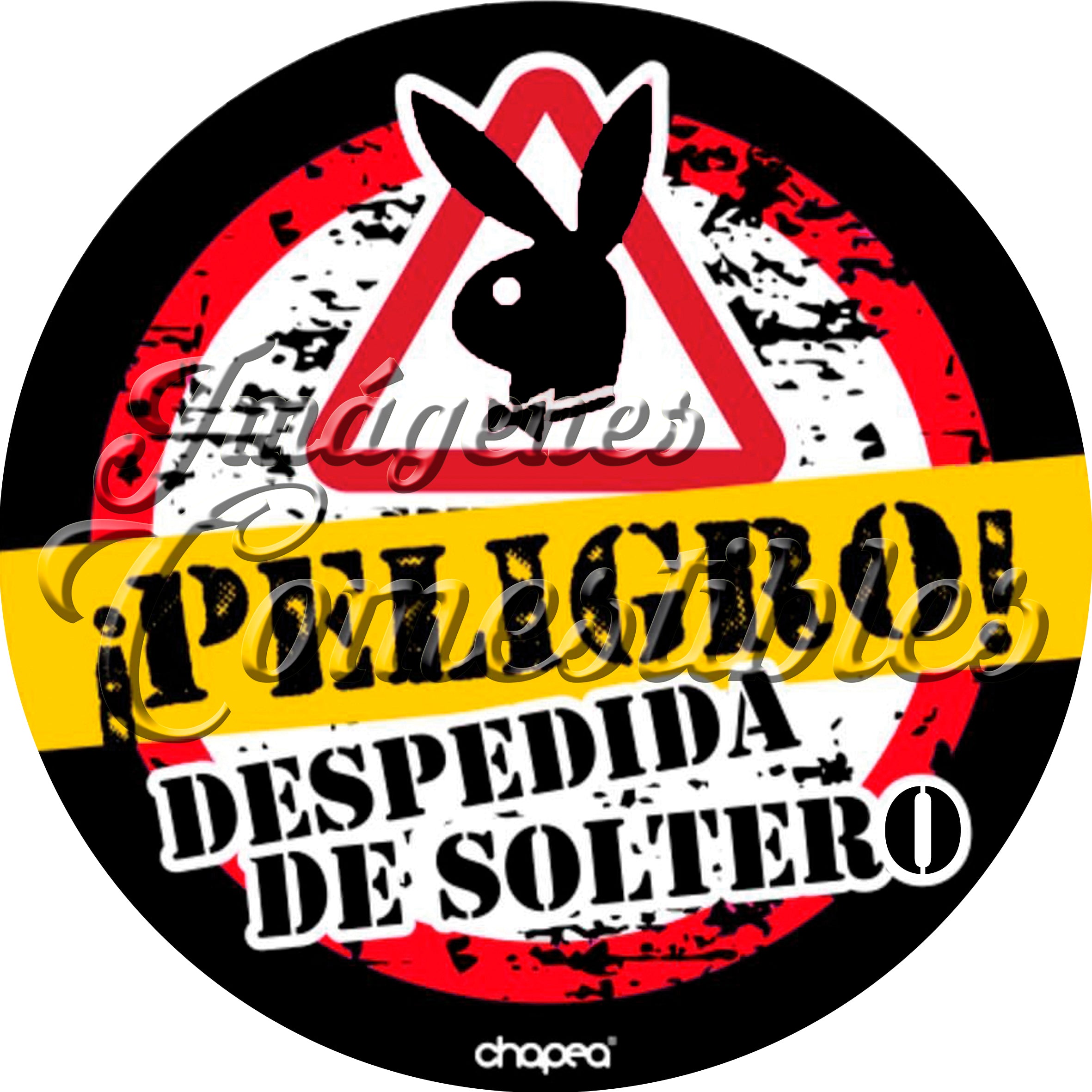 Oblea comestible - Despedida de soltero