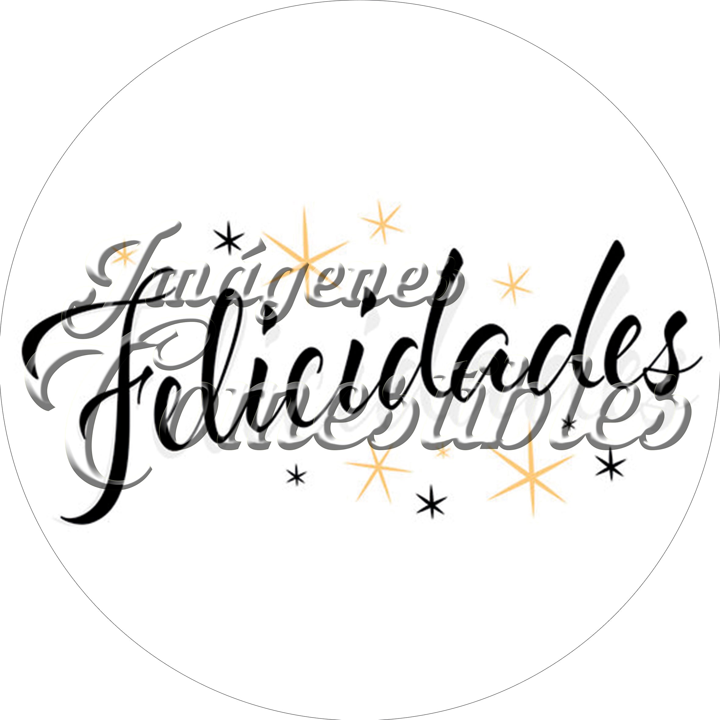 Oblea comestible - Felicidades-4