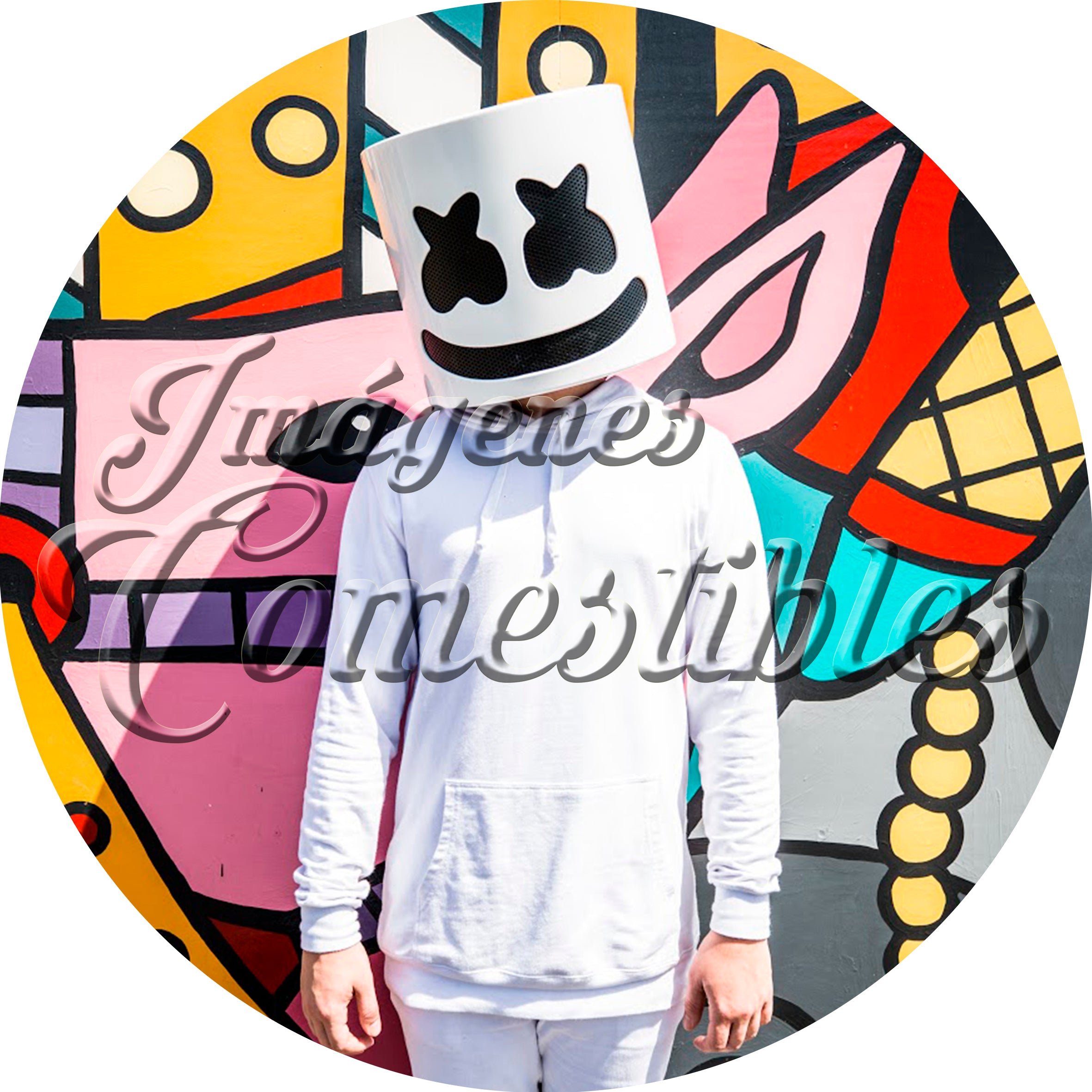 Oblea comestible - Marshmallow