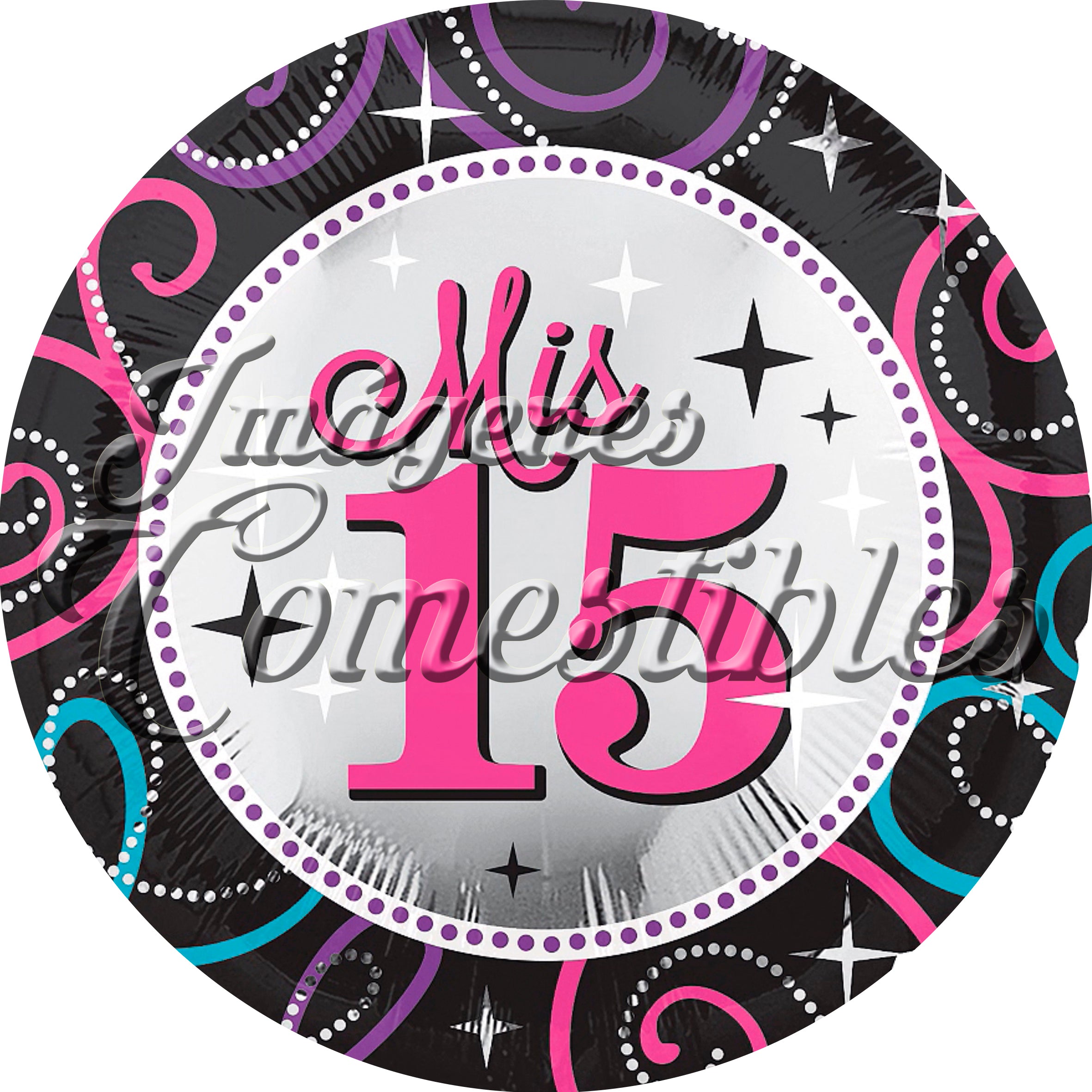 Oblea comestible - XV años-3