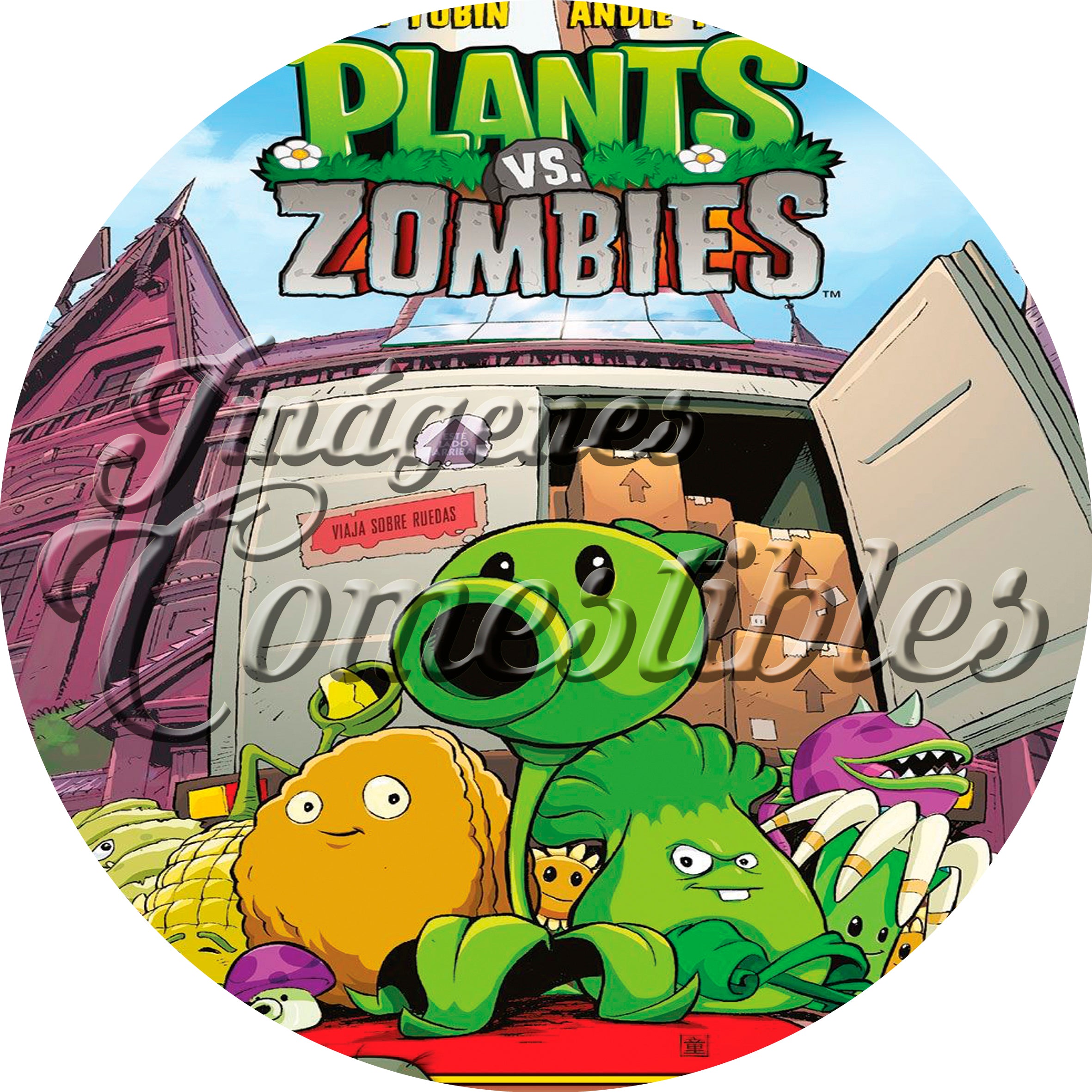 Oblea comestible - Plants vs zombies-4