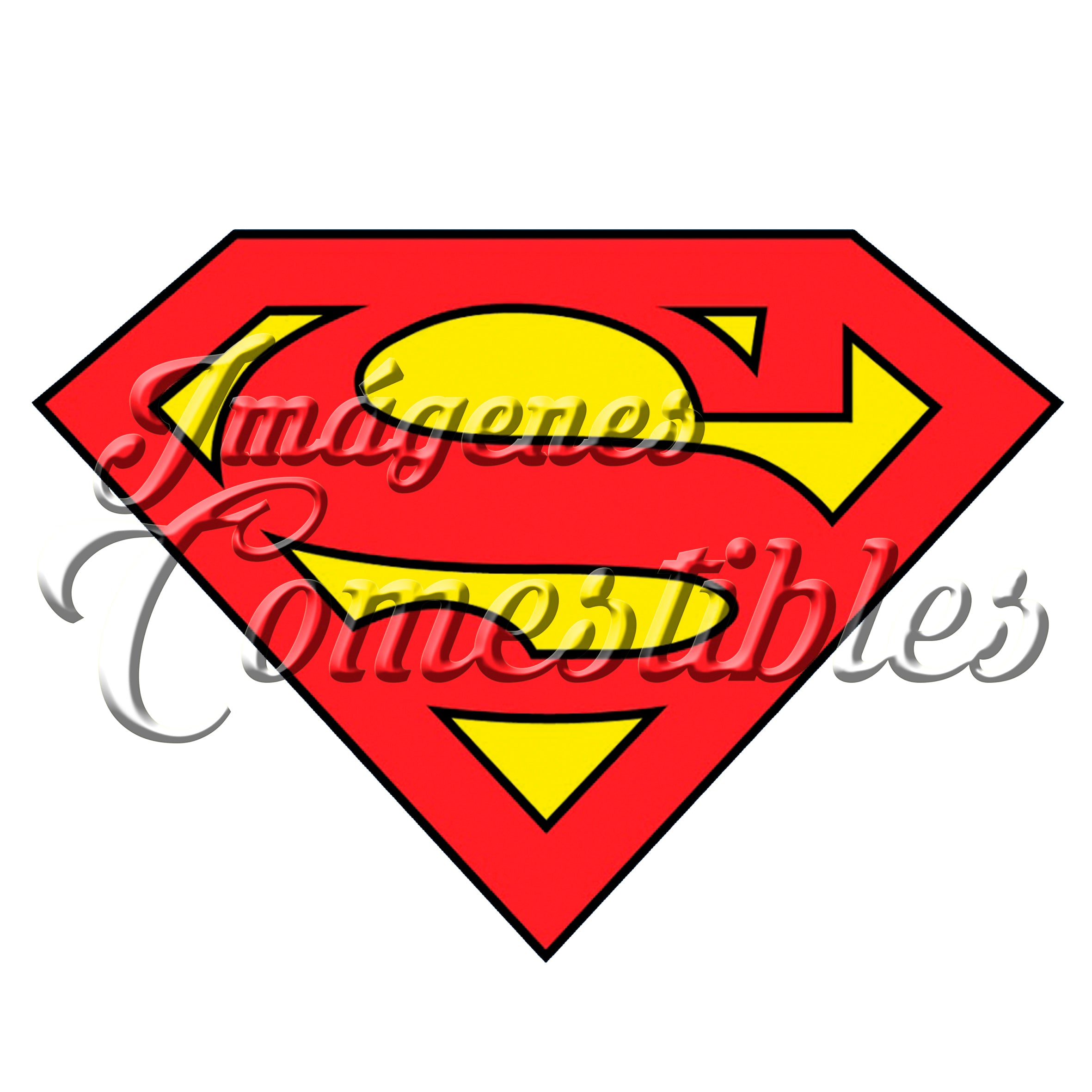 Oblea comestible - Super man-3
