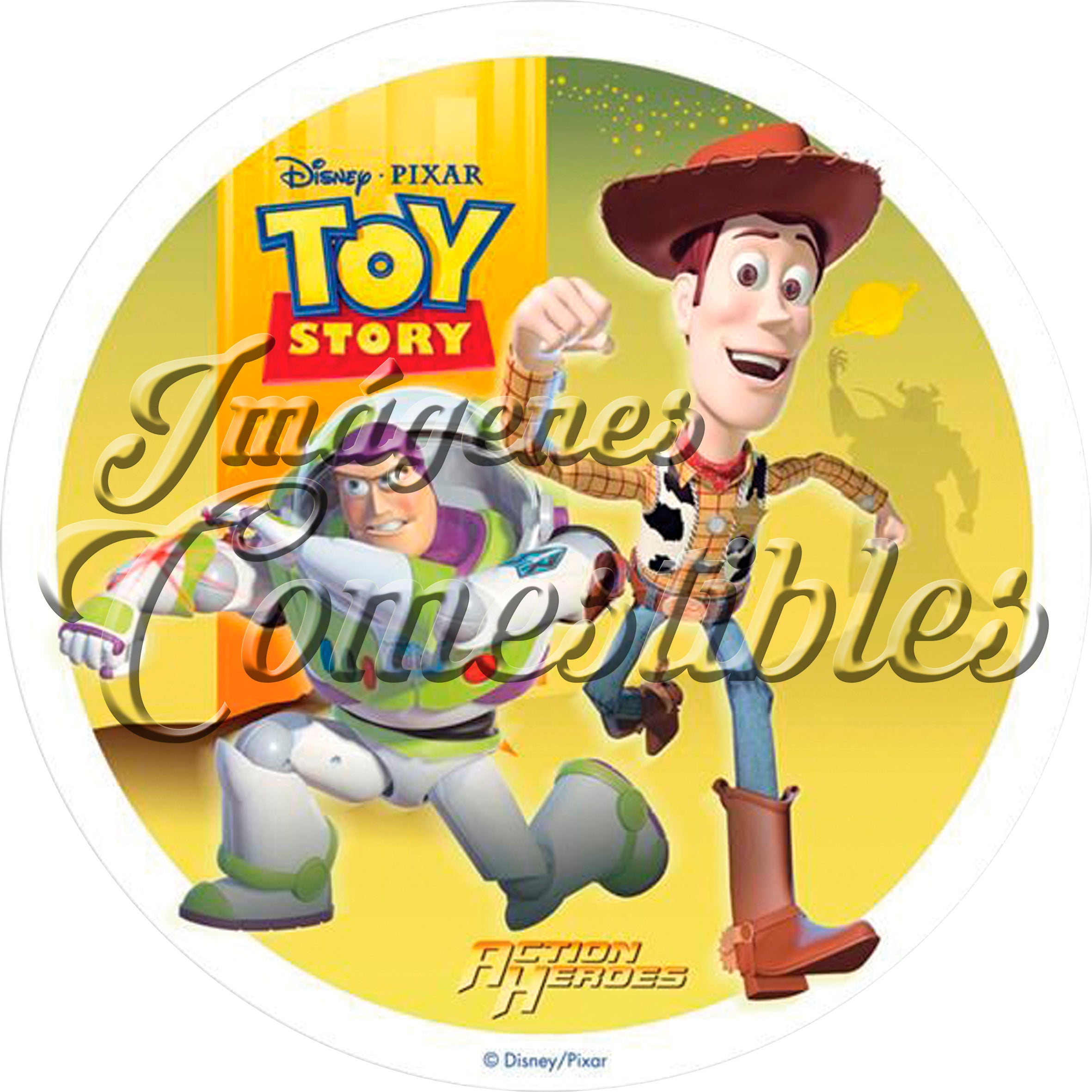 Oblea comestible - Toy story-2
