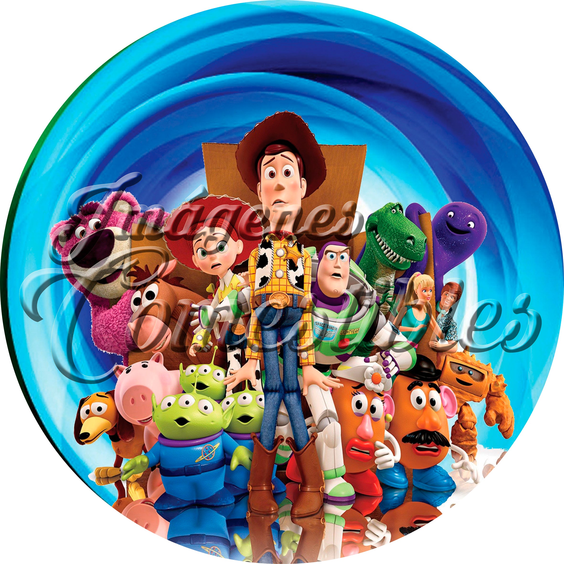 Oblea comestible - Toy story-3