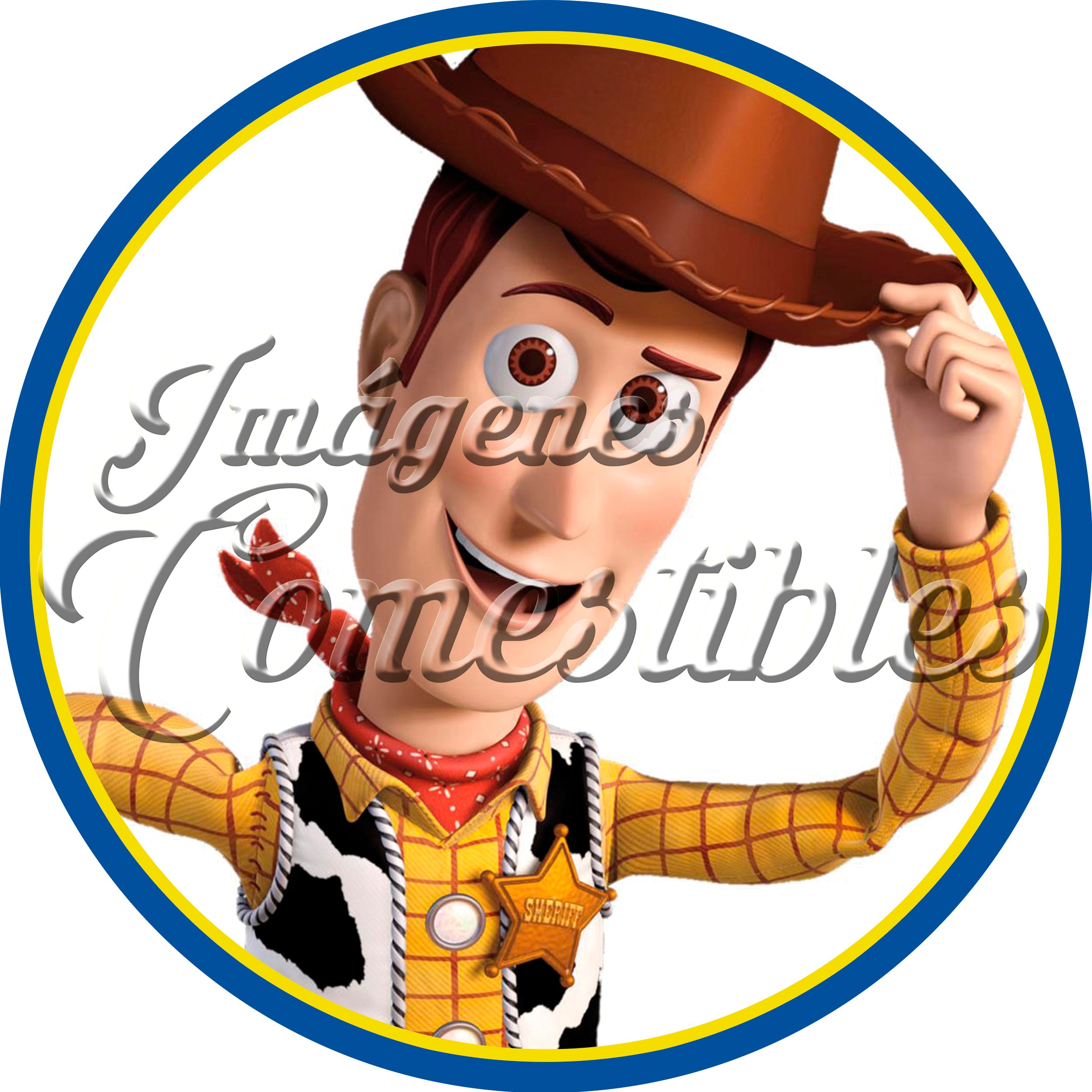 Oblea comestible - Toy story-8