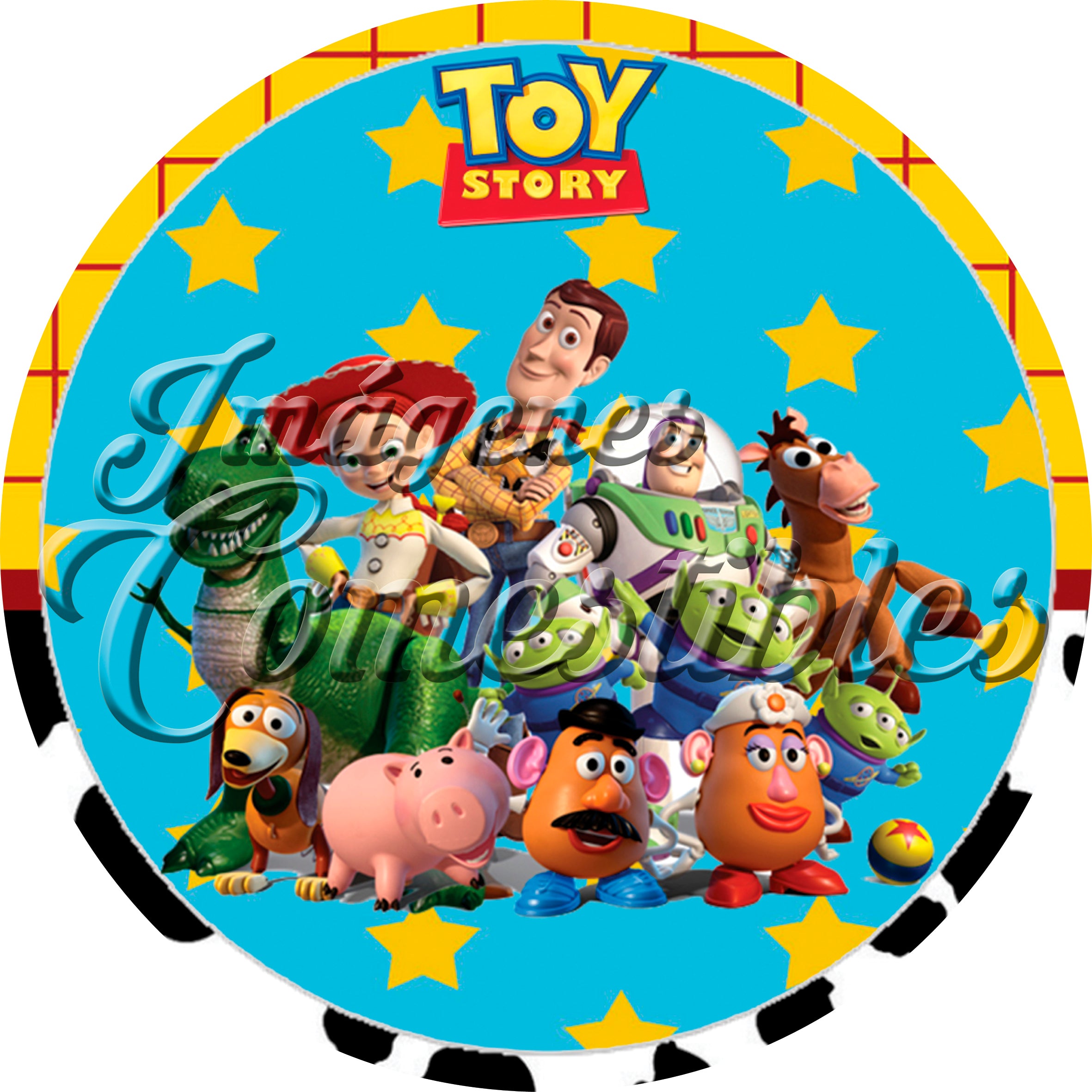 Oblea comestible - Toy story